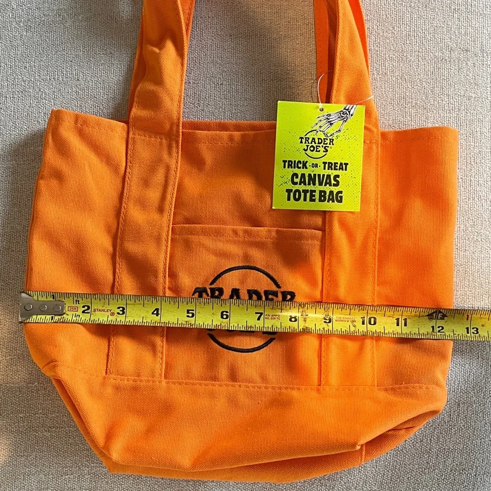 Trader Joe's Orange Tote Bag